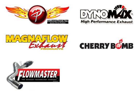 Performance Muffler Company logos