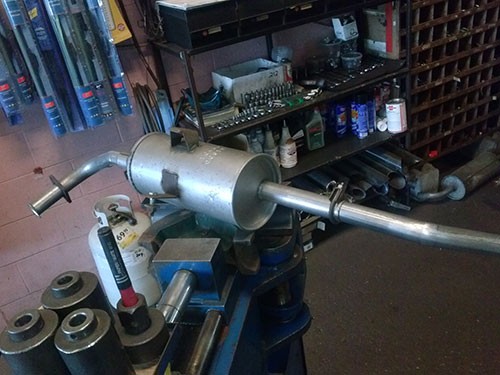 Custom muffler and Pipe